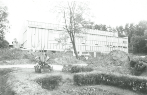 hala sportowa w budowie