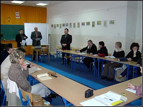 Zajęcia w szkolnej pracowni